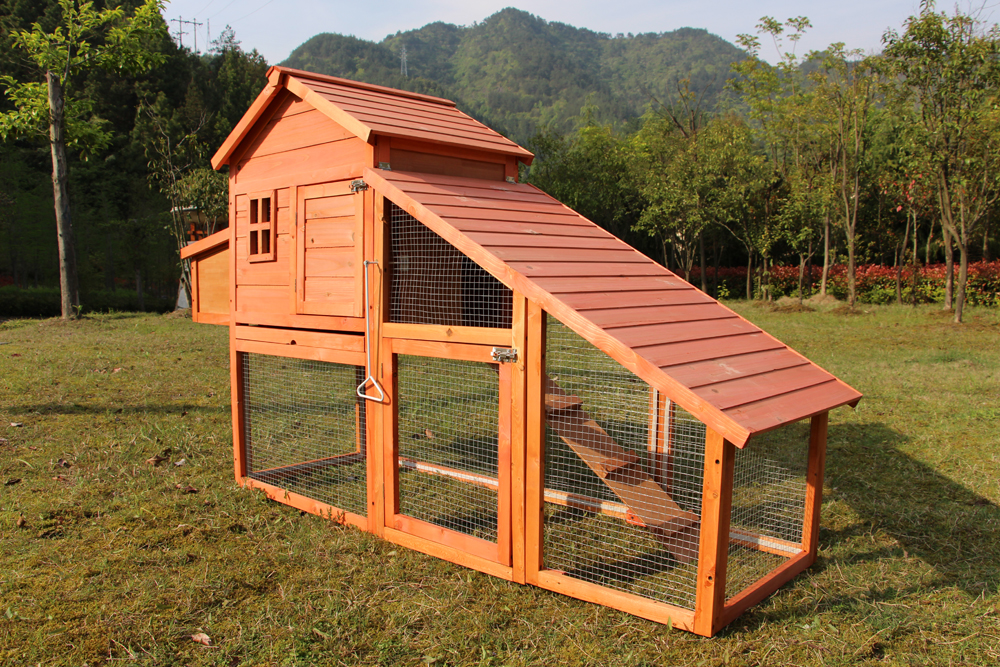 Chicken Poultry Coop Hen House Rabbit Hutch Cage XLarge 6010 0315 