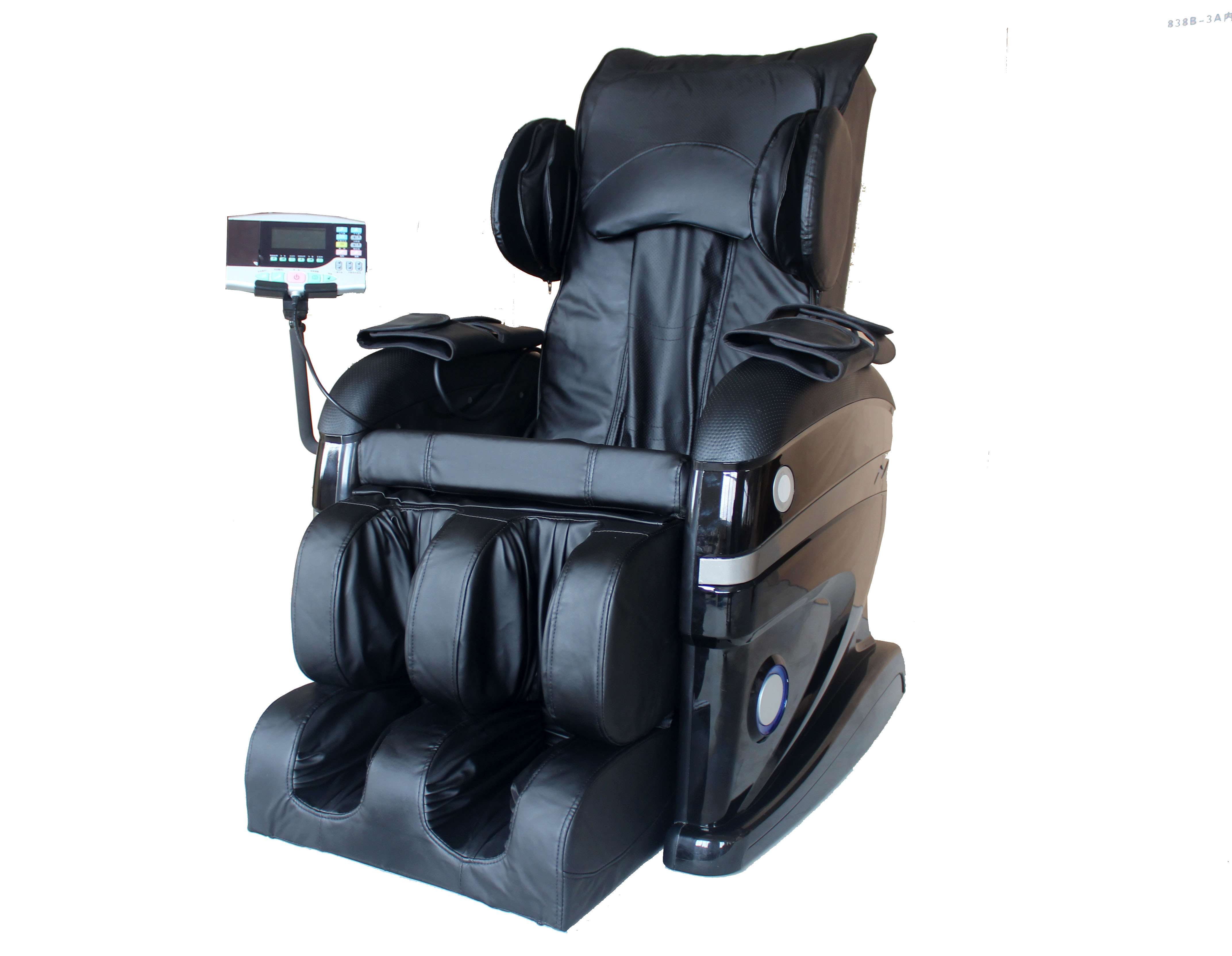 Fullfeatured Affordable Luxury Massage Chair Recliner Stretched Foot