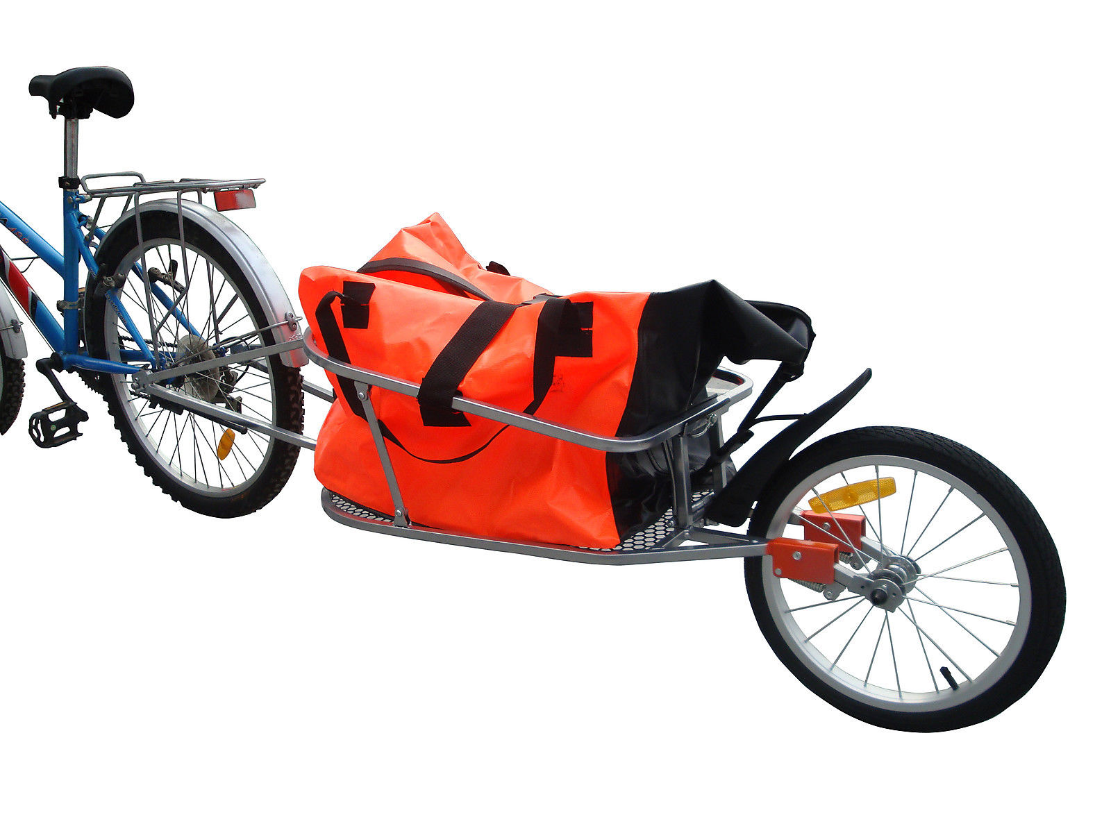 single wheel bicycle cargo trailer