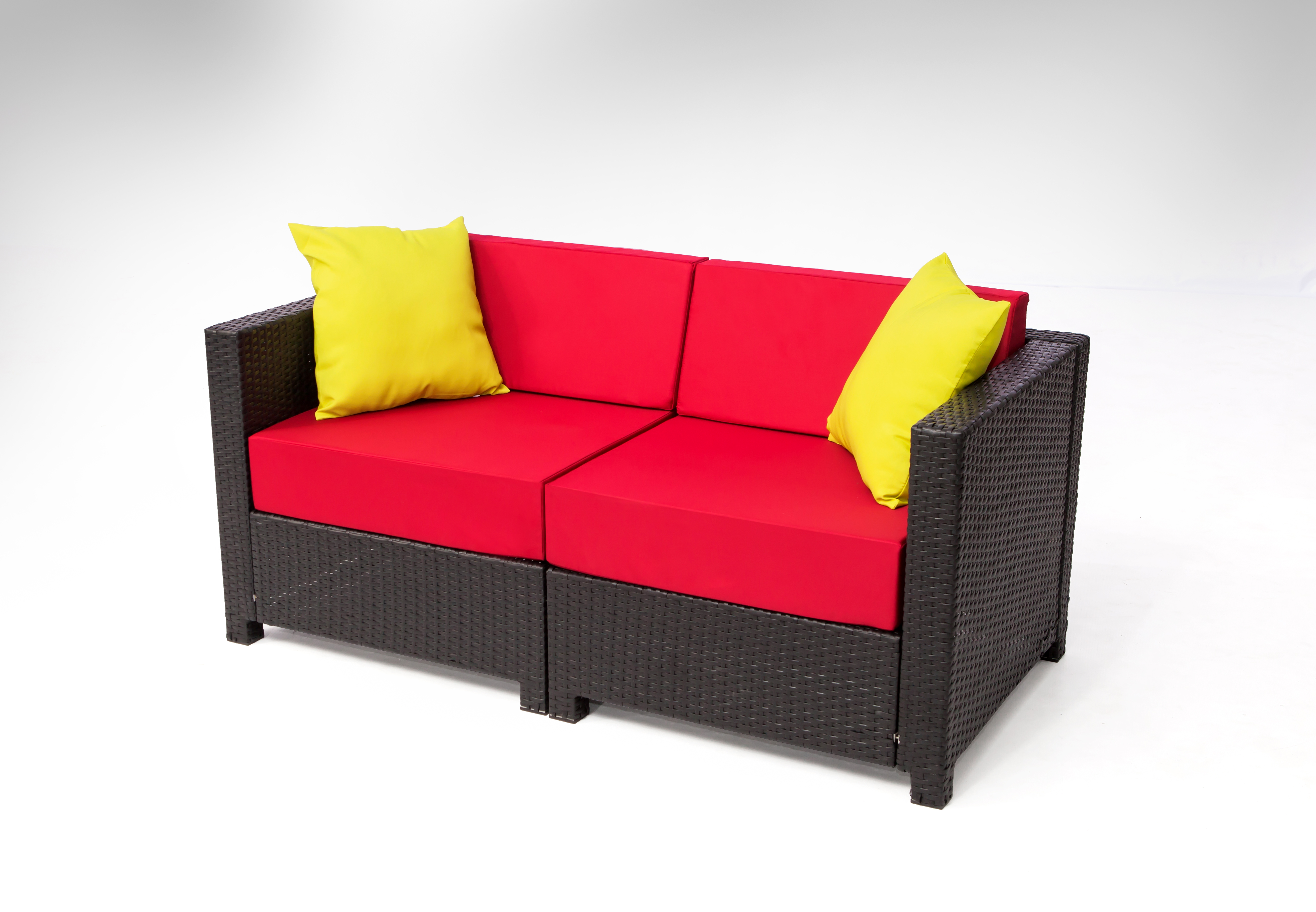 indoor wicker sectional sofa